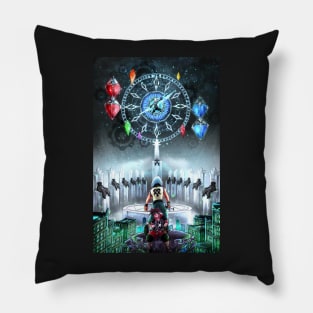 The Final Battle (Kingdom Hearts DDD Poster) Pillow