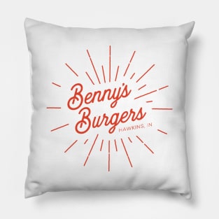 Benny's Burgers Pillow