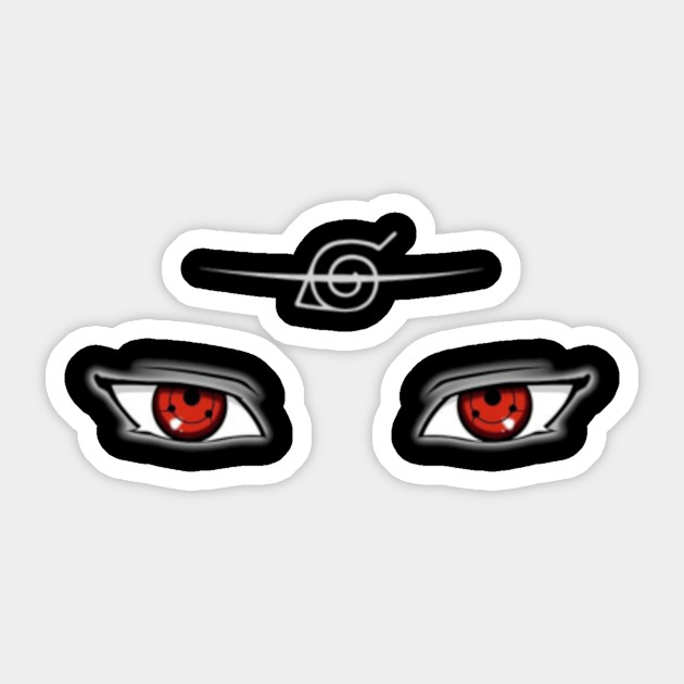 Sharingan Sharingan Sticker Teepublic Au