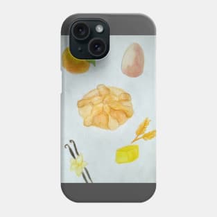 Pan de Muerto ingredients Phone Case