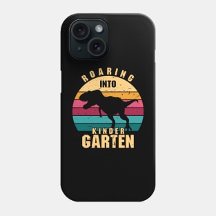 Roaring into kindergarten Phone Case