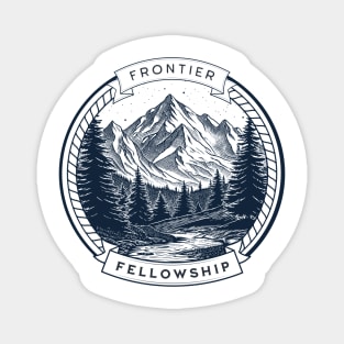 Frontier Fellowship Hiking T-shirt Magnet