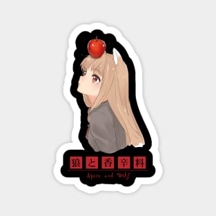 Spice and Wolf Magnet