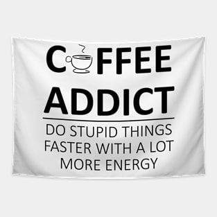 Coffee Addict Tapestry