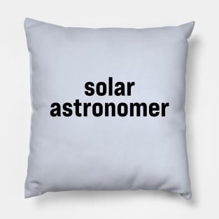 Solar Astronomer Pillow