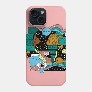 Stream Of Consciousness Phone Case