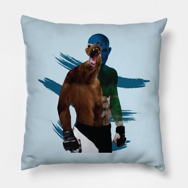 Khabib The Eagle Nurmagomedov - UFC MMA Beast Pillow by Cheel