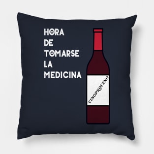 Vino! Camiseta Chistosa  Funny Hispanos Saying Tee Pillow