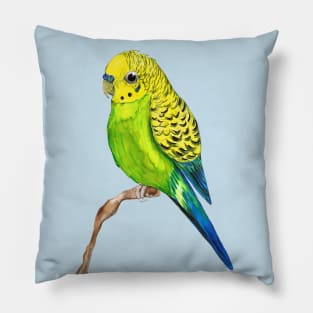 Cute budgie Pillow