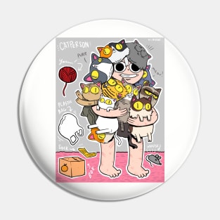 Cat Papa Pin