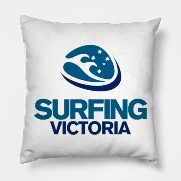 Surfing Australia Pillow by Velva