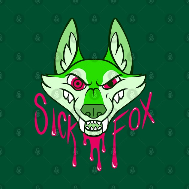 Sick Fox by CliffeArts