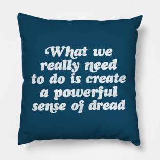 Peep Show Super Hans Quote Pillow