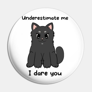 Underestimate me, I dare you Pin