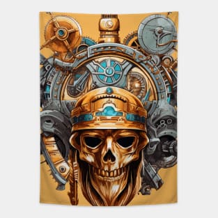 Skull helmet Tapestry