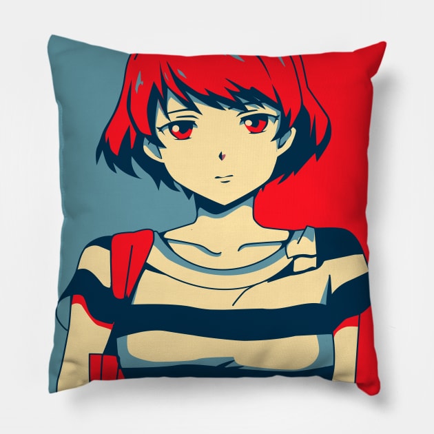 Domestic na Kanojo - Rui Poster Pillow by Dokey4Artist