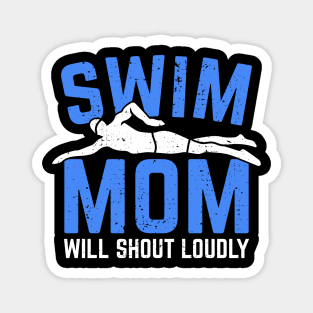 Swim Mom Swimming Mother Magnet