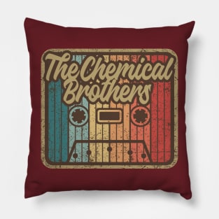 The Chemical Brothers Vintage Cassette Pillow