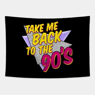 Take Me Back To The 90's Tapestry