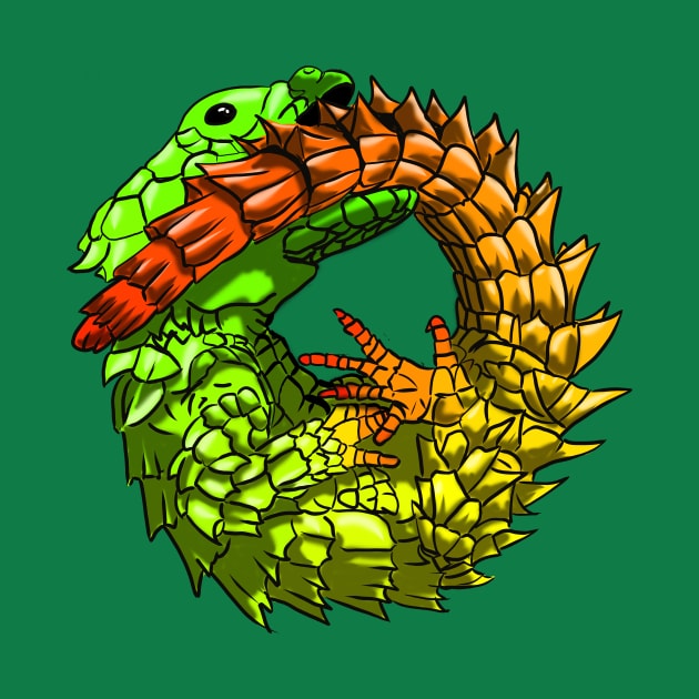 Thorny Dragon 2 by randompixel