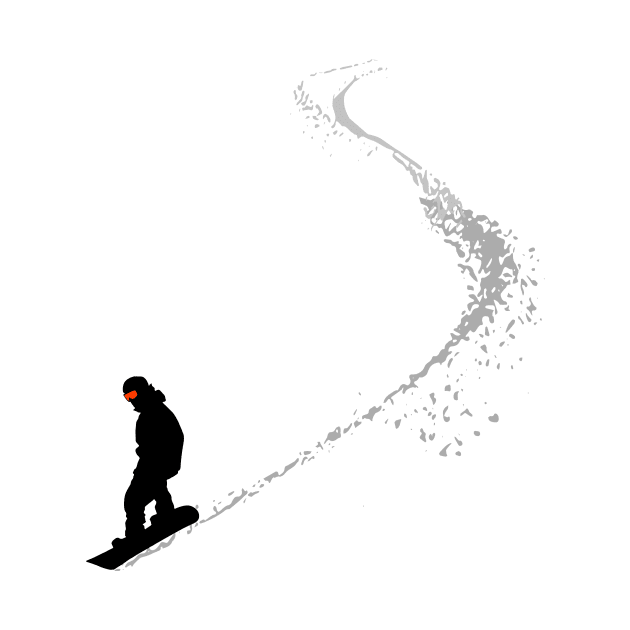 Snowboarder Gift by Sticky T