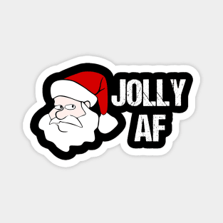 Funny Christmas Gifts Santa Joily AF Magnet