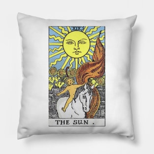 The Sun Tarot Pillow