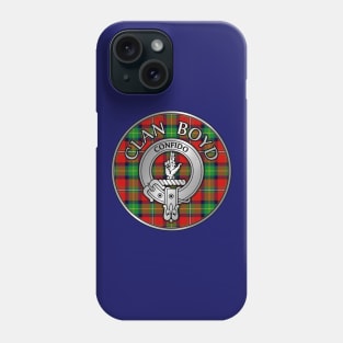 Clan Boyd Crest & Tartan Phone Case