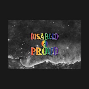 Disabled and Proud: Classic Pride T-Shirt