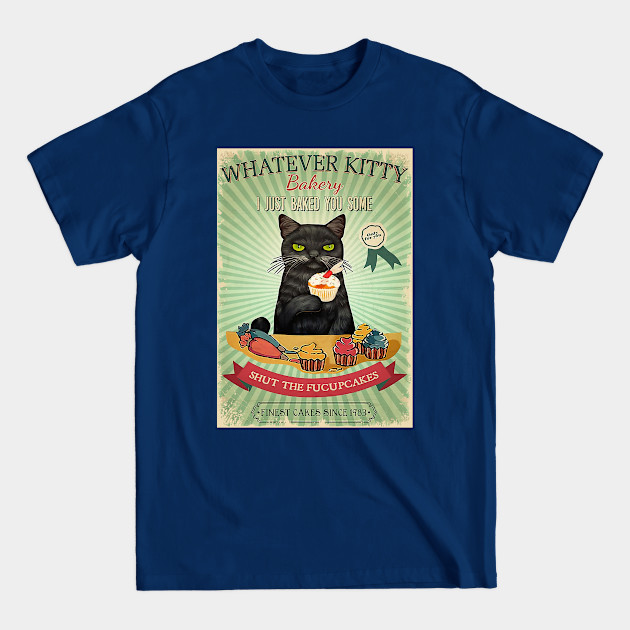 BLACK CAT BAKERY FUCUPCAKES - Black Cat - T-Shirt