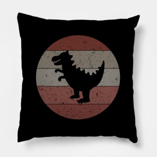 Vintage Dinosaur Pillow