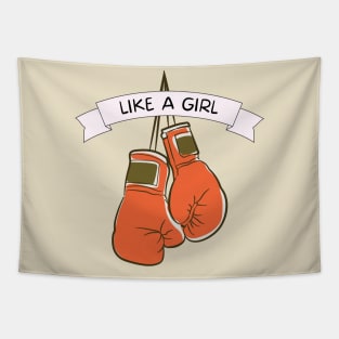 like a girl Tapestry