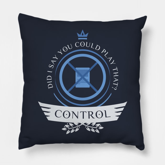 Magic the Gathering - Control Life Pillow by epicupgrades