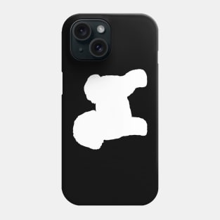 Bichon Frise Silhouette Phone Case