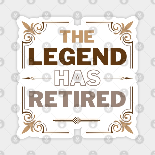 Happy retirement Magnet by smkworld