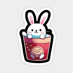 Bunnylicious Bubble Tea: A Sweet and Adorable Deligh Magnet