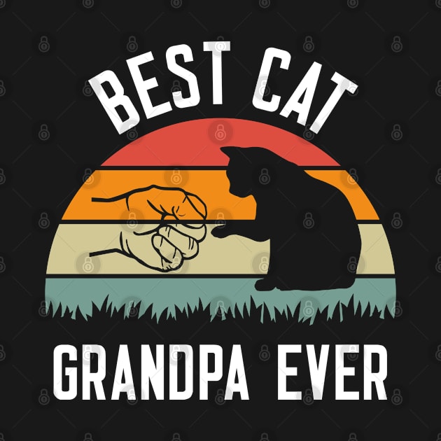 Best Cat Grandpa Ever Cat Lover Grandpa by creativeKh