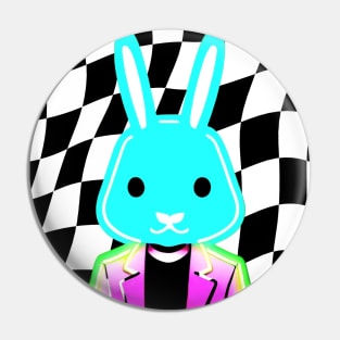 Trip Rabbit Pin