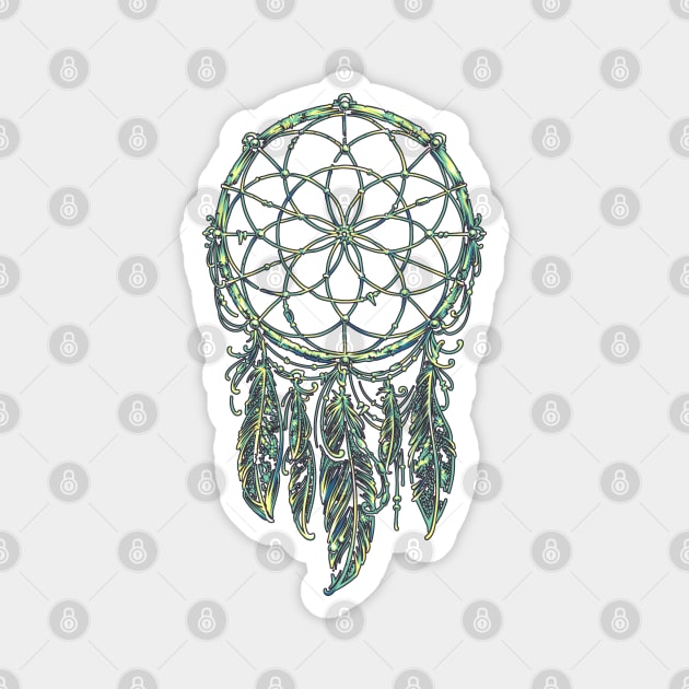 Magical Dreamcatcher Magnet by HolidayBug