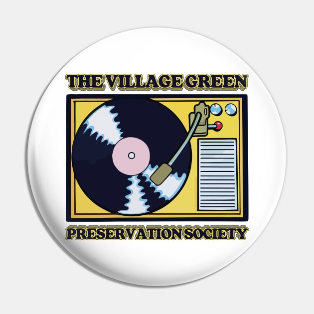 The Village Green Preservation Society Pin by DankFutura