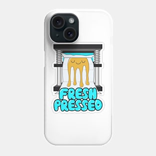 Fresh Pressed [Blue] Phone Case