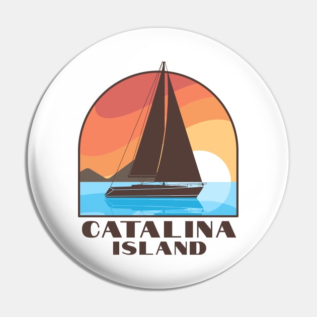 Catalina Island Pin by TravelBadge