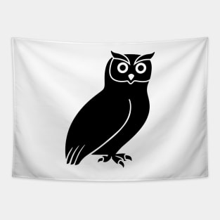 Owl Silhouette Tapestry