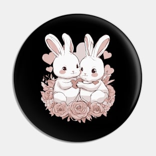 Bunny Lover Pin