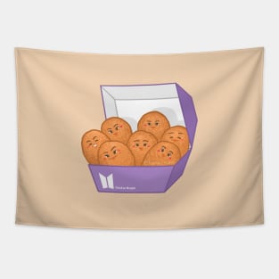 ARMY Chicken Nugget Tapestry