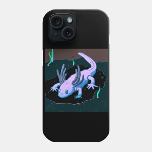 Trippy Axolotl Phone Case