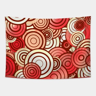 Layered circles Tapestry