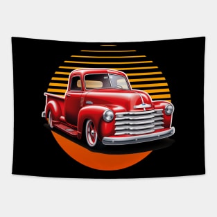 1950 Chevy 3100 Vintage Truck Enthusiast Tapestry