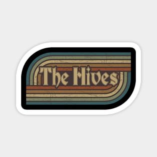 The Hives Vintage Stripes Magnet