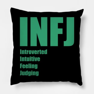 INFJ The Advocate MBTI types 5A Myers Briggs personality Pillow